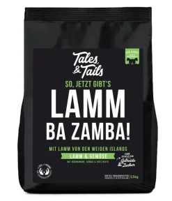 Tales & Tails Trockenfutter Hund - Soft-Trockenfutter für Hunde LammBa Zamba