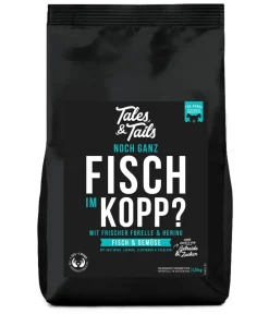 Tales & Tails Soft-Trockenfutter für Hunde Noch ganz Fisch im Kopp Clearance