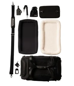 Tavo Hundetransportboxen - Flug- & Transporttasche Dupree II, ca. B29/H26/T47 cm Schwarz