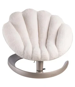 Tavo Hundebetten & Körbe - schwingendes Haustierbett Shell, ca. B78,5/H43-57/T66-73 cm Creme