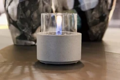 TENDERFLAME Laternen & Dekoleuchten|Tisch-Feuerstellen > Lilly, ca. Ø12,2/H17 cm