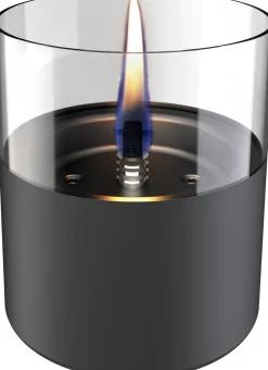 TENDERFLAME Lilly, ca. Ø10/H11,5 cm Grau Discount