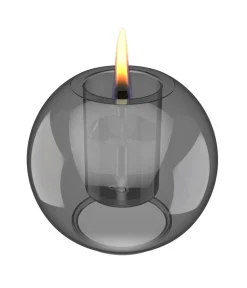 TENDERFLAME Tisch-Feuerstellen - Tischfeuer Globus Dunkelgrau