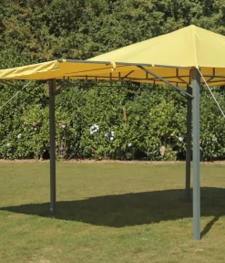 tepro Pavillons - Gartenpavillon Lehua, ca. B300/H300/T275 cm Gelb