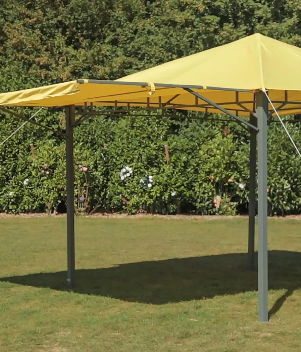 tepro Pavillons - Gartenpavillon Lehua, ca. B300/H300/T275 cm Gelb