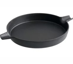 tepro Grillrost & -Einsätze|Grillzubehör - Gusspfanne Einleger, ca. Ø31,7/H3,5 cm Schwarz