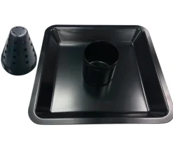 tepro Grillzubehör > Hähnchenhalter, ca. B26,8/H13,5/T26,8 cm