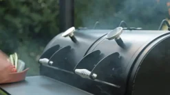 tepro Stand- & Kugelgrills|Holzkohlegrills - Massiv Smoker Indianapolis Schwarz