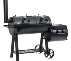 tepro Stand- & Kugelgrills|Holzkohlegrills - Massiv Smoker Indianapolis Schwarz