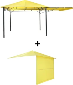tepro Pavillon Lehua + 1 Dach, ca. B300/H300/T275 cm Gelb Clearance
