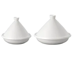 tepro Grillzubehör - Schmortopf Tajine, Weiß
