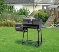 tepro Smoker Biloxi Schwarz Hot