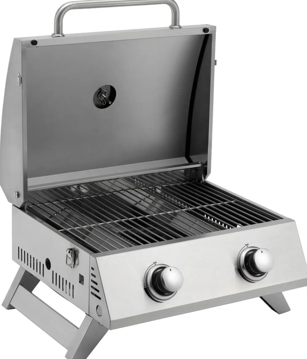 tepro Tischgrills|Gasgrills - Tischgasgrill Chicago Silber