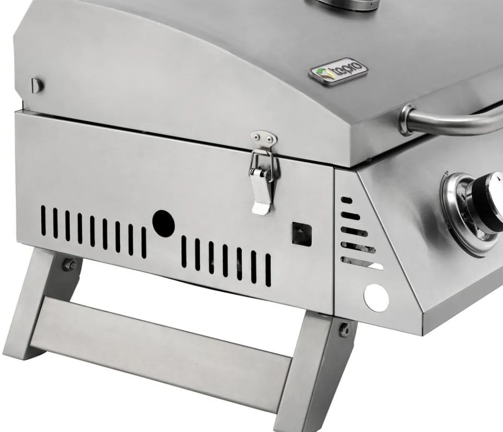 tepro Tischgrills|Gasgrills - Tischgasgrill Chicago Silber