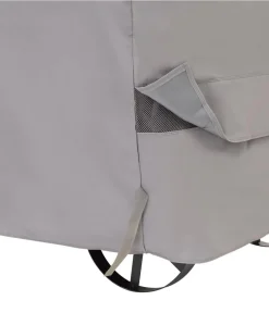 tepro Universal Abdeckhaube für Smoker, ca. B73,7/H119,4/T125,7 cm Hellgrau Discount