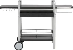 tepro Gartentische Metall|Grillzubehör - Universal BBQ Tisch, ca. B150,5/H97,5/T59,5cm
