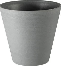 TeraPlast Blumentöpfe & Übertöpfe > Kunststoff-Topf Hoop inkl. Wasserreservoir, konisch