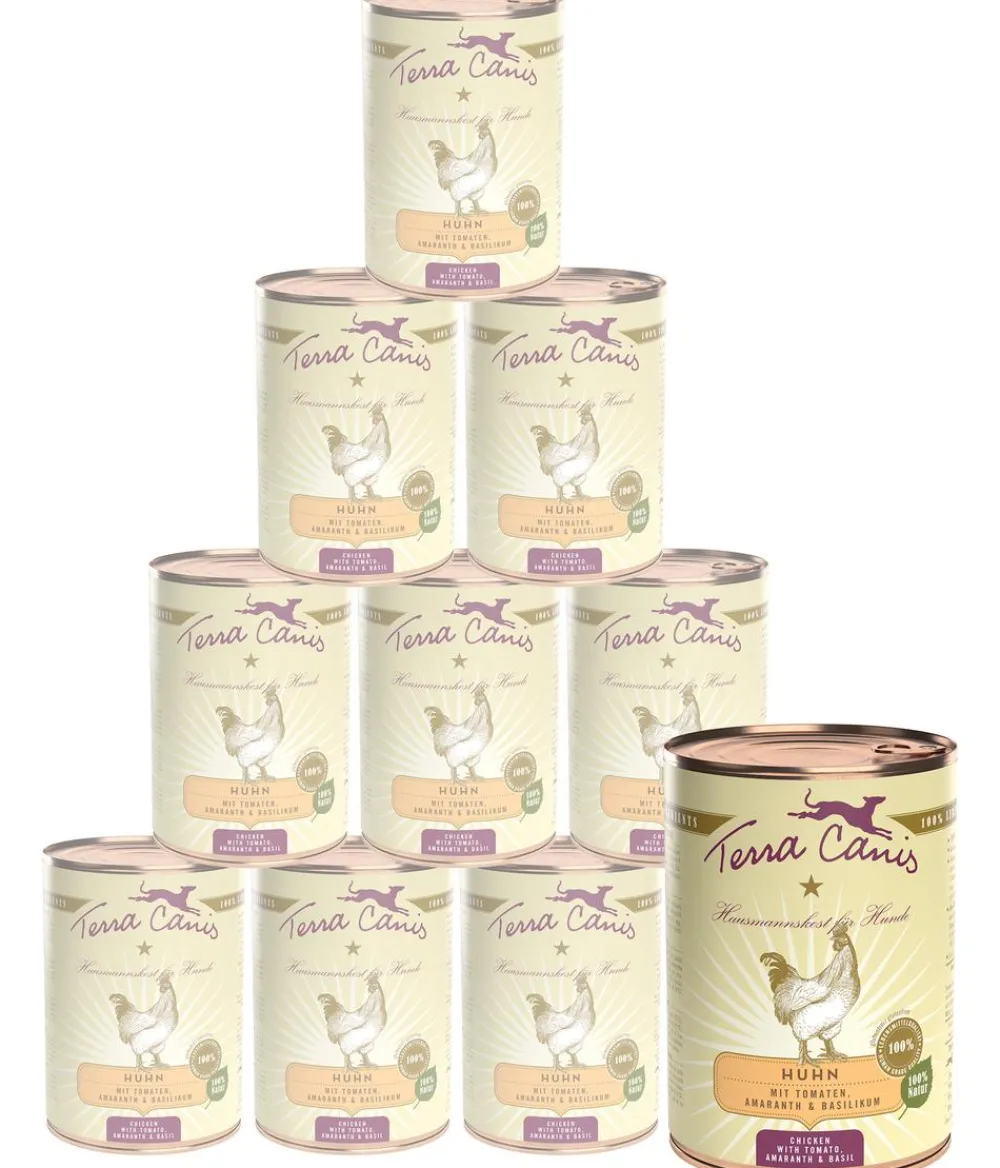 Terra Canis Nassfutter für Hunde Adult Menü, 12 x 400 g