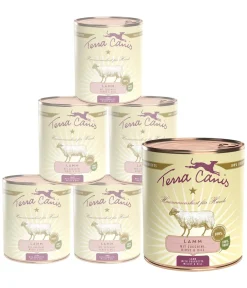 Terra Canis Nassfutter Hund - Nassfutter für Hunde Adult Menü, 6 x 800 g