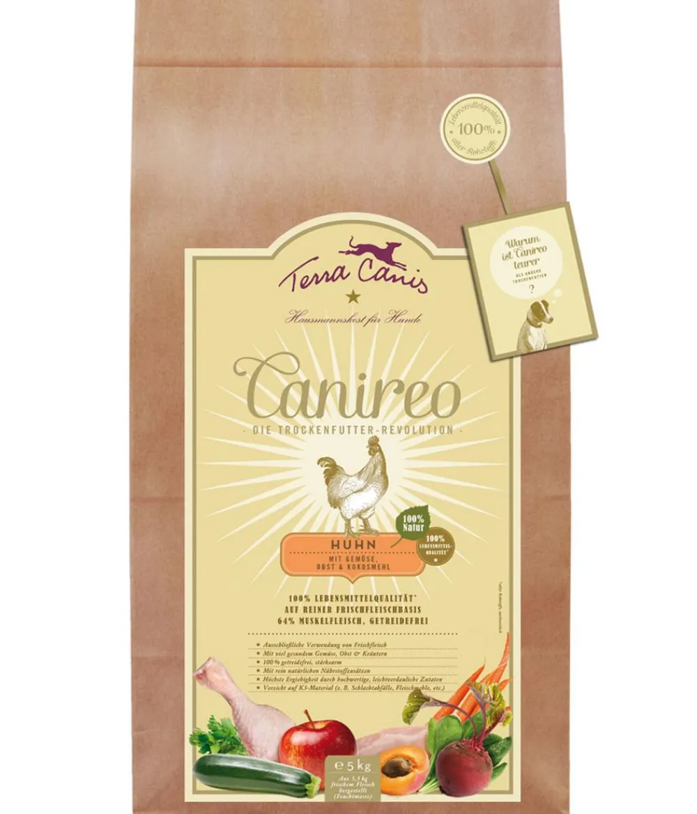 Terra Canis Trockenfutter für Hunde Canireo, Huhn New