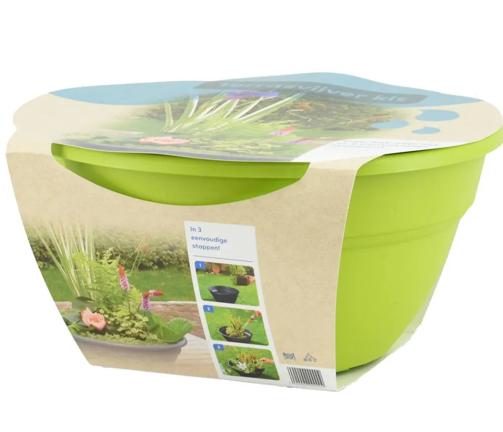 Dehner Aqua Gartenteich·TeichPflanzen|Teichpflanzen - Terrassenteich-Set, 7-teilig Lemon
