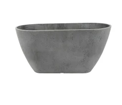 Ter Steege Kunststoff-Balkonkasten Nova, oval Anthrazit Outlet