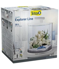 Tetra Einsteiger Aquarien - AquaArt LED Explorer-Line Crayfish, , 30 l Weiß