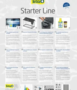 Tetra Einsteiger Aquarien > Aquarium-Set Starter Line LED, 105 l, ca. B76/H48/T37 cm
