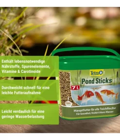 Tetra Gartenteich·Teichfisch­­Futter|Teichfischfutter - Pond Sticks, Fischfutter