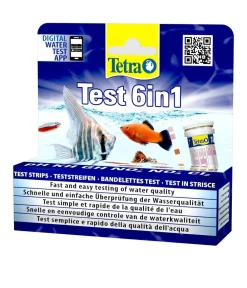 Tetra Wasserpflege > Wassertest Test 6in1 Teststreifen