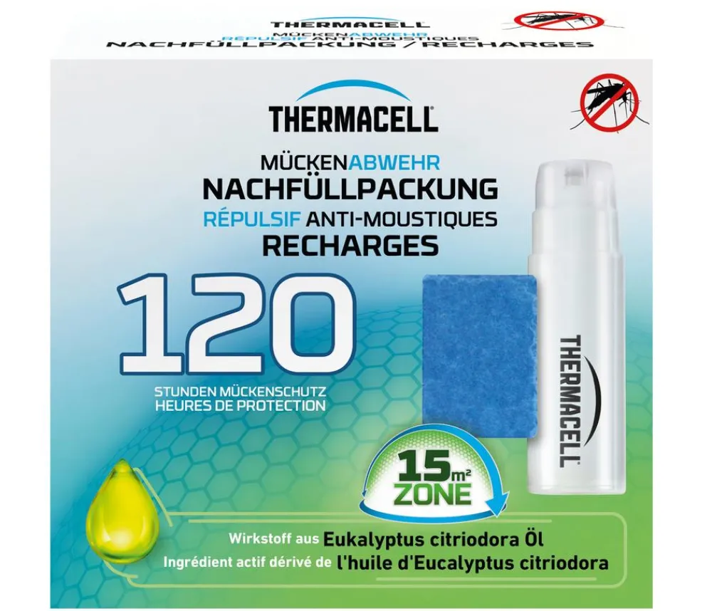 Thermacell Schädlingsbekämpfungsmittel - Mückenabwehr Nachfüllpackung für 120 Stunden, 1 Stk.