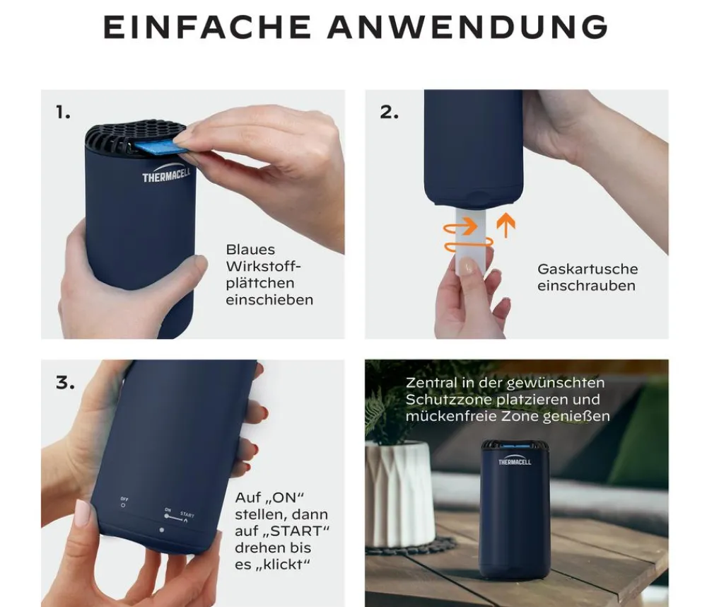 Thermacell Insektenschutz & Fallen > Mückenabwehr Protect ohne Wirkstoff, 1 Stk.