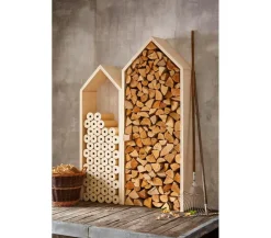 Thermospan Holzbriketts rund, 10 kg Beige Clearance