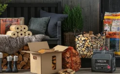 Thermospan Kaminholz 12,5 dm³ Hellbraun Sale