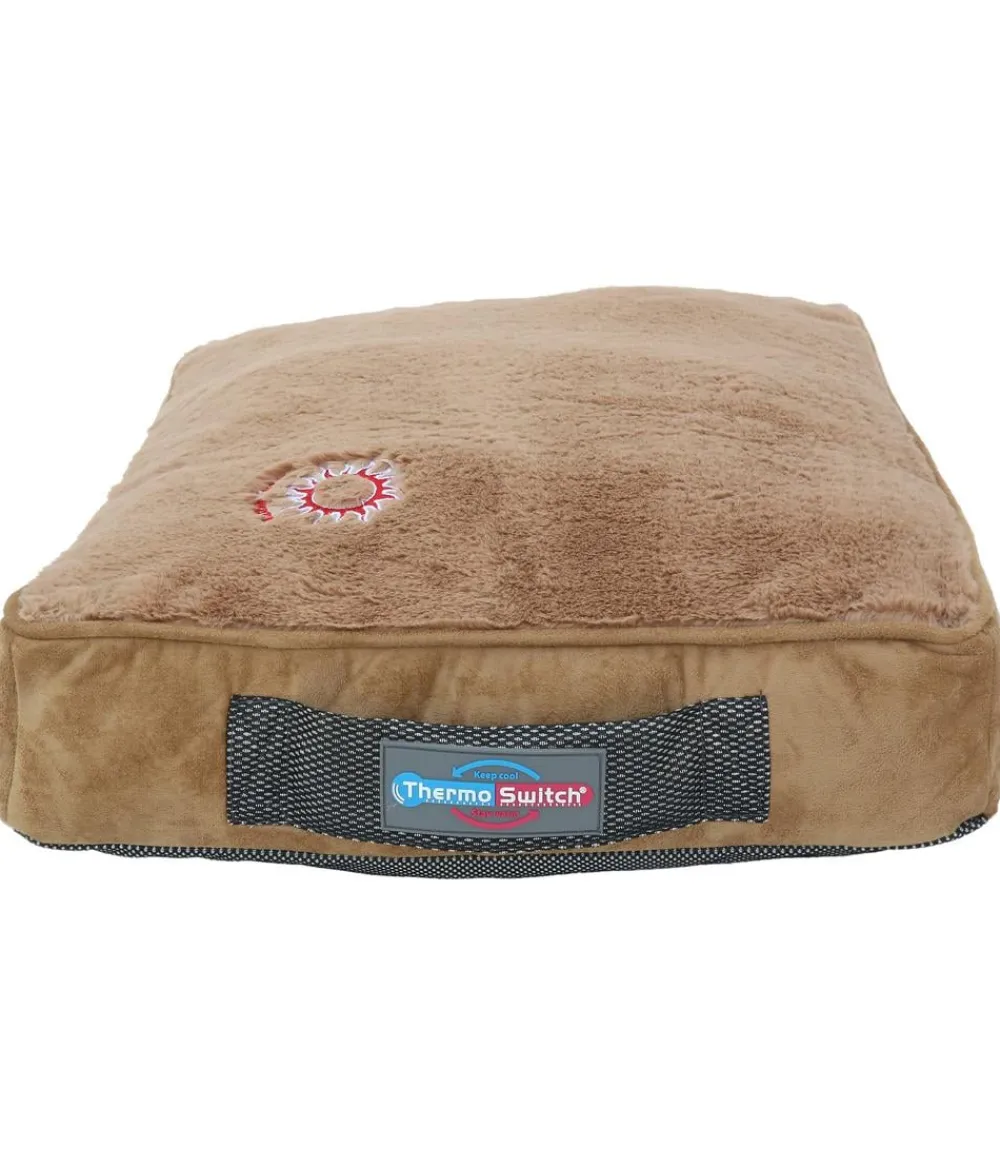 Thermo Switch® Hundekissen - Therowitch® Hundekien io, rechteckig Braun