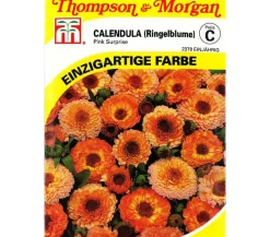 Thompson & Morgan Blumensamen - Samen Calendula 'Pink Surprise'