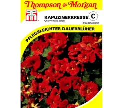 Thompson & Morgan Samen Kapuzinerkresse 'Cherry Rose Jewel' Rot New