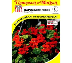 Thompson & Morgan Blumensamen - Samen Kapuzinerkresse 'Orange Troika'