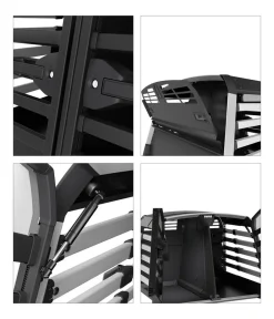 THULE® Allax Double S Hundetransportbox, ca. B90/H58/T72-80 cm Discount