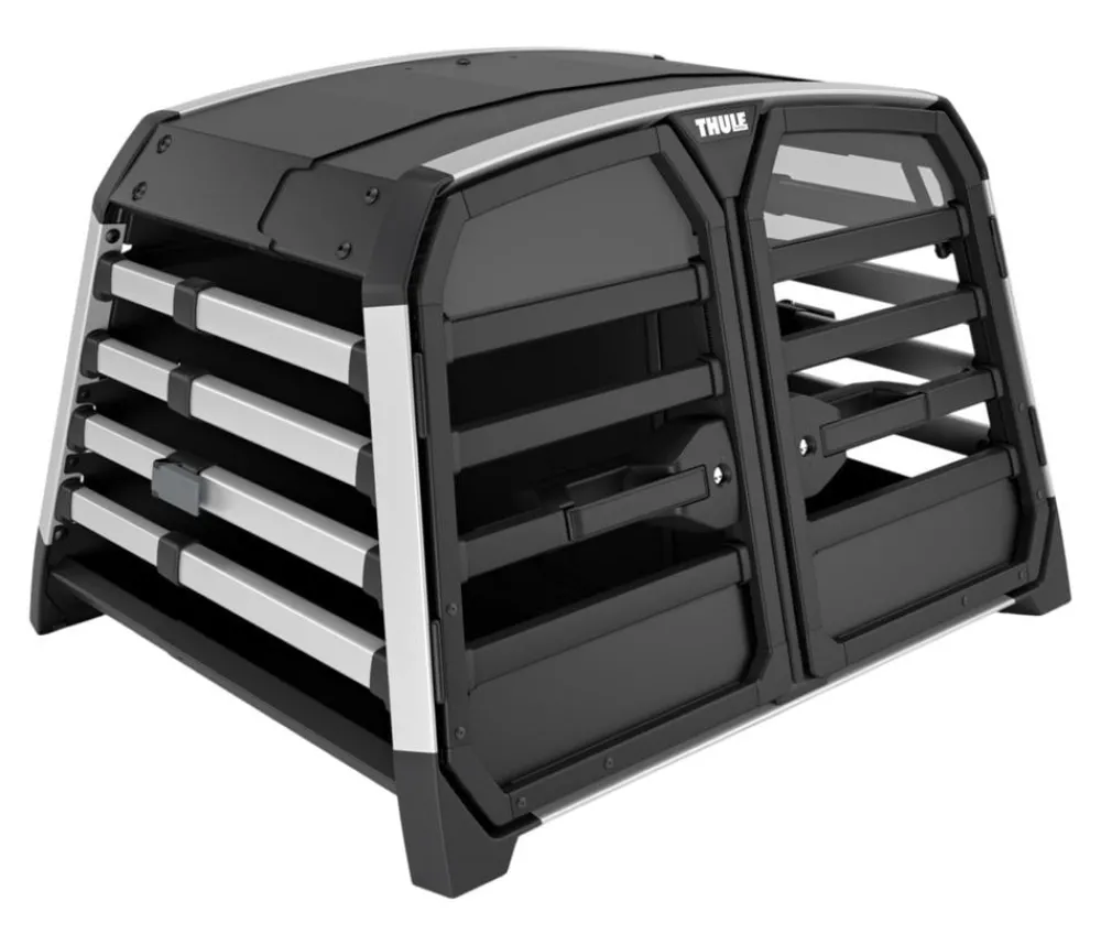 THULE® Allax Double S Hundetransportbox, ca. B90/H58/T72-80 cm Discount