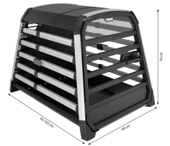 THULE® Hundetransportboxen - Allax L Hundetransportbox, ca. B69/H70/T93-105 cm