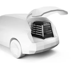 THULE® Hundetransportboxen - Allax L Hundetransportbox, ca. B69/H70/T93-105 cm