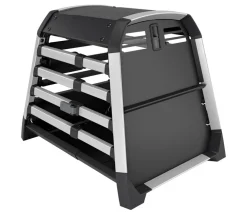 THULE® Allax threshold compatible S Hundetransportbox für Fahrzeuge mit Ladekante, ca. B58/H55/T72-80 cm