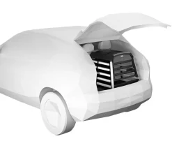 THULE® Allax threshold compatible L Compact Hundetransportbox für Fahrzeuge mit Ladekante, ca. B69/H70/T87-93 cm Online