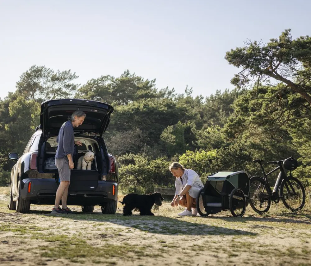 THULE® Allax threshold compatible L Compact Hundetransportbox für Fahrzeuge mit Ladekante, ca. B69/H70/T87-93 cm Online
