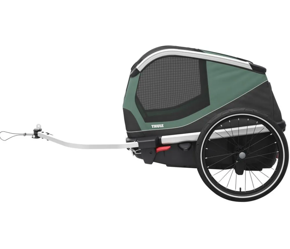THULE® Mehr Transport & Unterwegs - Bexey Hunde-Fahrradanhänger, Hazy Green Grün
