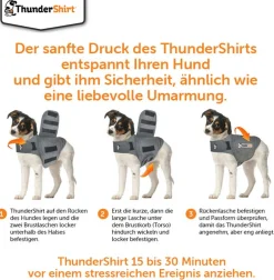 THUNDERSHIRT® Mehr Hundezubehör|Mehr Transport & Unterwegs > Hunde-Beruhigungsweste
