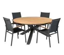 Tierra Outdoor Gartentisch Orbital, ca. Ø120/H73,5 cm Discount