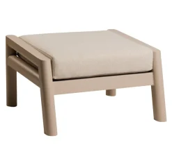 Tierra Outdoor Loungehocker Sevilla, ca. B73/H37/T67 cm Creme Hot
