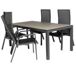 Tierra Outdoor Stapelstühle - Stapelstuhl Edo Dining Grau